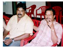 Director Mevar  Ramesh & producer K.S. Rama Rao