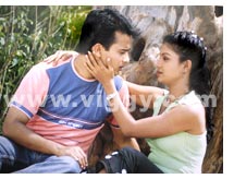 Sunil Rao and Ashita Krishna in film Baa Baaro Rasika
