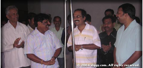 Producer N.M. Suresh, director Naganna and music director R.P. Patnayak