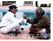 Ramesh and Dattanna in film Joke Falls