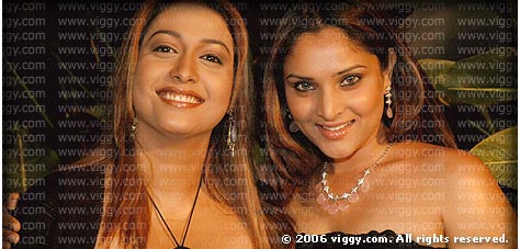 Rakshita and Ramya