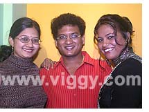 Anita Nair, Raghava and Divya Gowda 